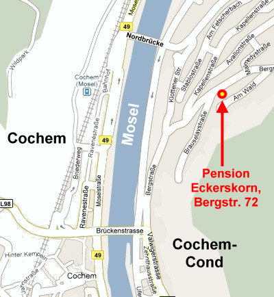 Pension Eckerskorn in Cochem